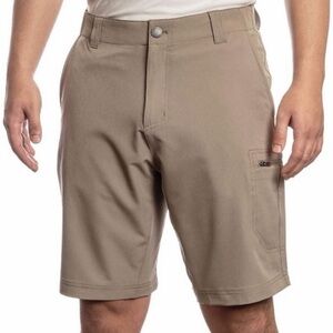 ZeroXposure Men's Travel Series Flat Front Shorts 32 Oak